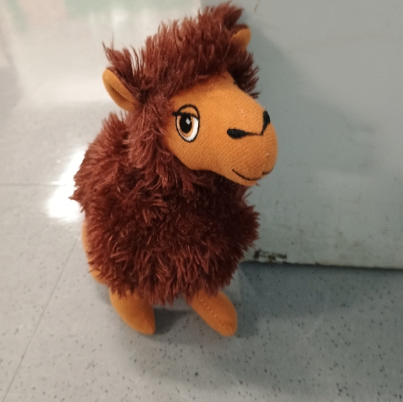 Goffa llama alpaca Brown Fuzzy 8.5" Plush Stuffed Animal Toy. - Picture 3 of 12